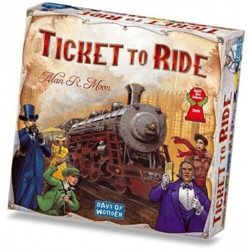Asmodee billet til ride - america usa days of wonder - brætspil