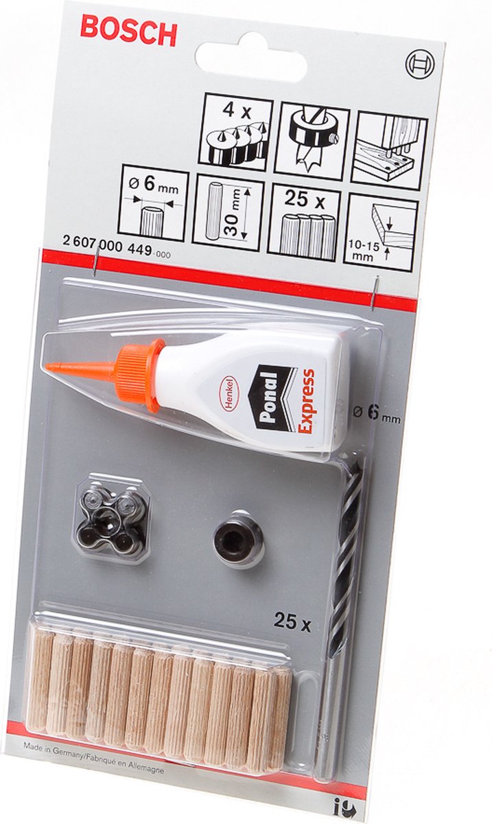Bosch dyvlesæt 6