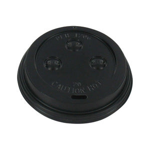 Depa låg sort 70,3 mm + drikkehul til varm kop 180 ml