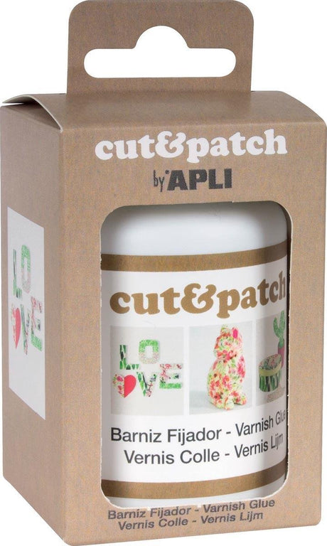 Apli lak lim skåret patch, flaske á 100 ml