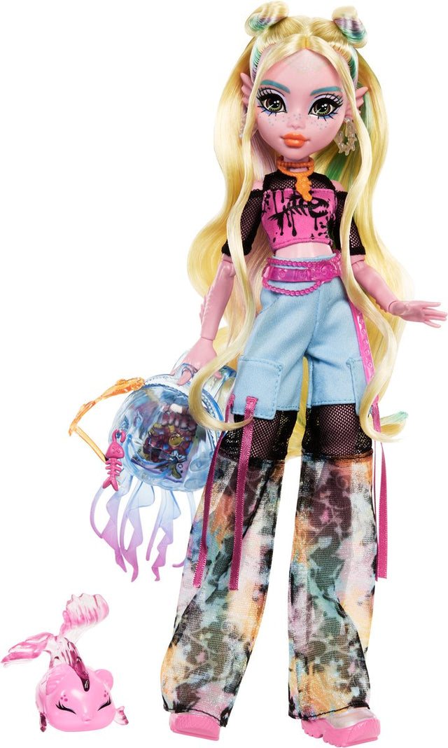 Monster high lagoona blå - modedukke