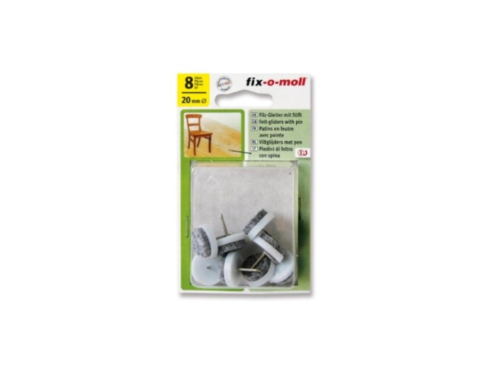 Fix-o-moll filtglider med stift ø20mm