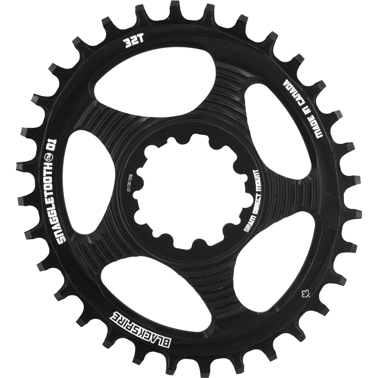 Blackspire - - Chain Top Chain Top Snaggletooth Oval SRAM Spline 32 6mm Offset