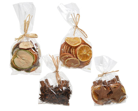 Decoris dekorationssæt potpourri naturlig æble appelsin kanel stjerneanis citron