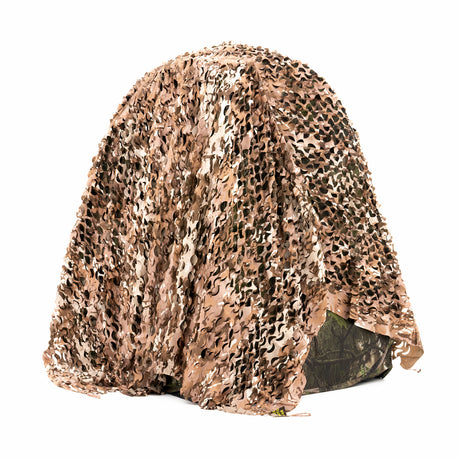 Buteo fotoudstyr 3d blade camouflage net skov camo brun 2,4x3 m