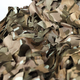 Buteo fotoudstyr 3d blade camouflage net skov camo brun 2,4x3 m