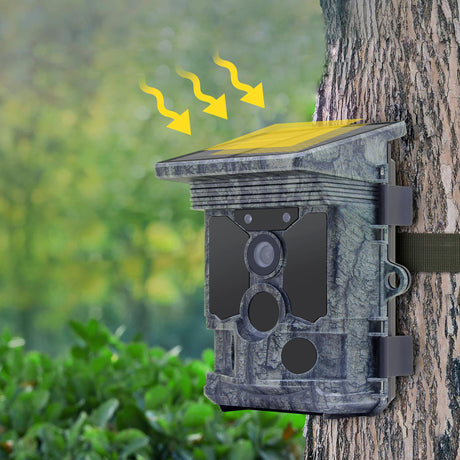 Stealth gear fox solar 4k wifi dyrelivskamera