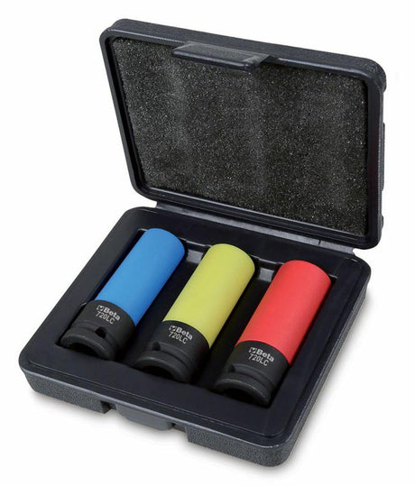 Beta 720lc c3 slagfatningssæt 3 stk - 17 19 21 mm - 007200653