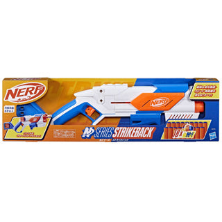 Nerf n series strikeback blaster + 18 dartpile