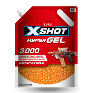 Zuru hyper gel gellet refill 3000 stk