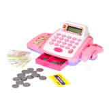 Pink legetøjskasseapparat