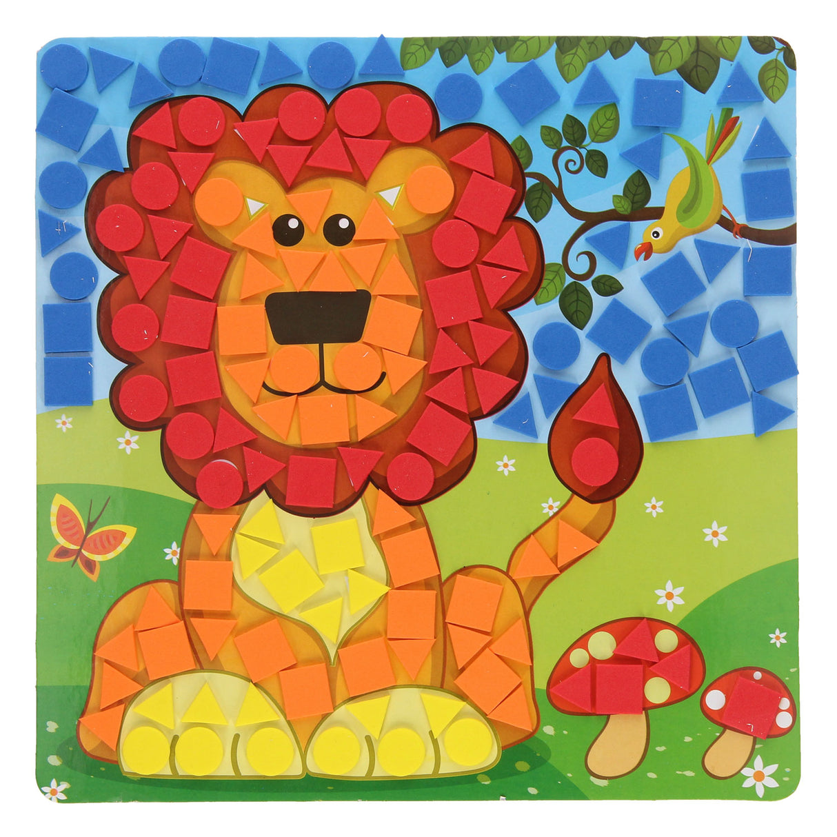 Mosaikfremstilling af zoodyr