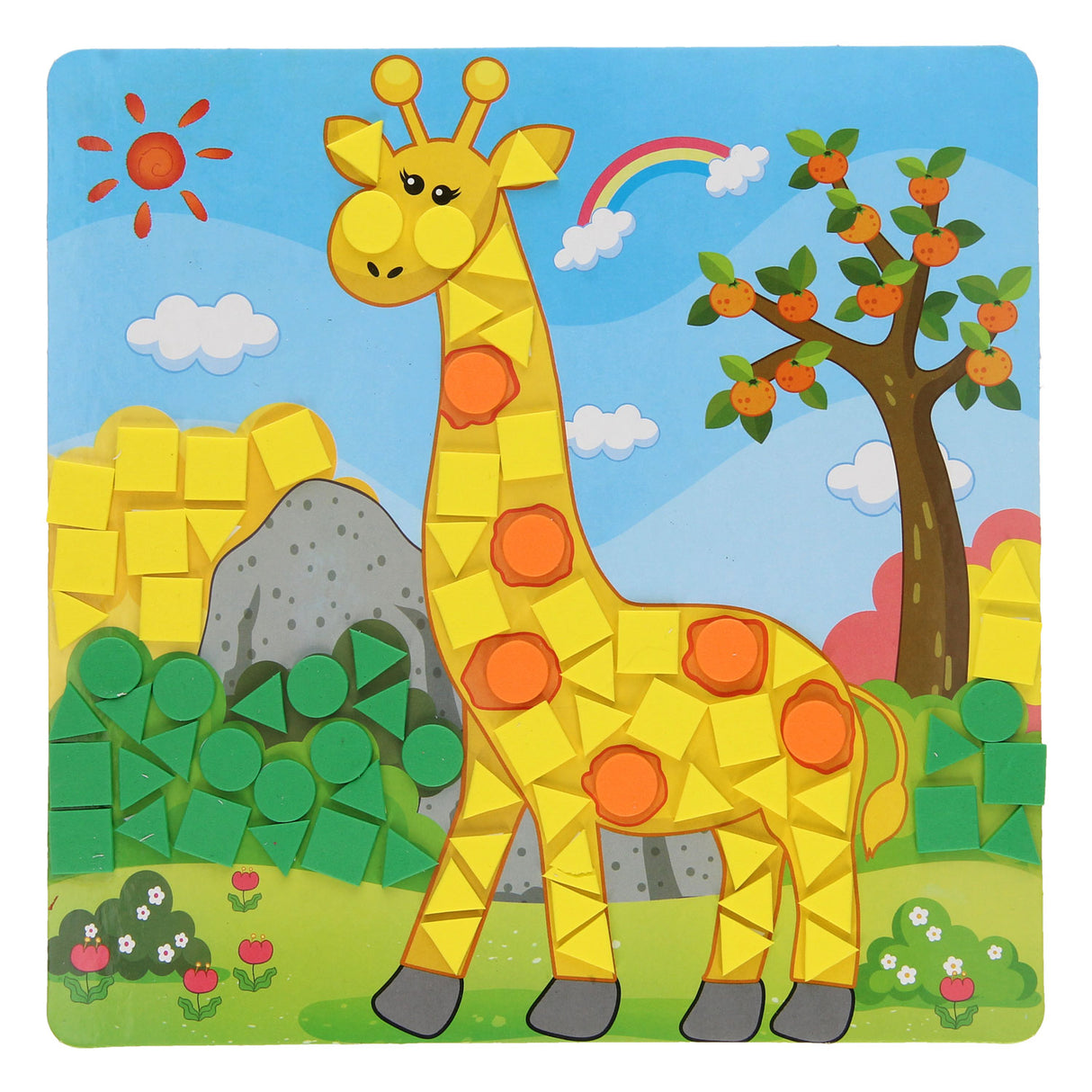 Mosaikfremstilling af zoodyr