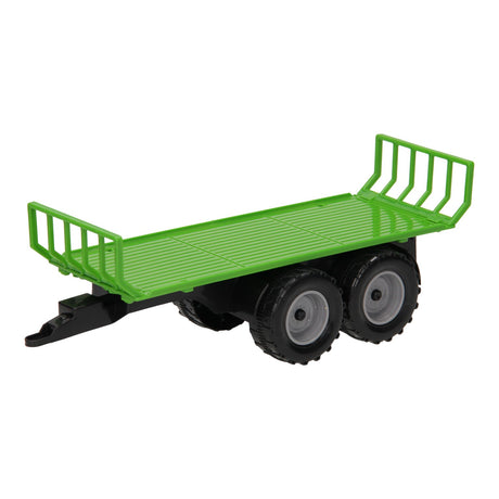 Traktor med flad vogn 1:32