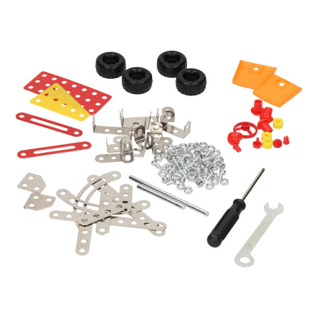 Lobbes toys bv konstruktion metal racerbil, 109 stk.