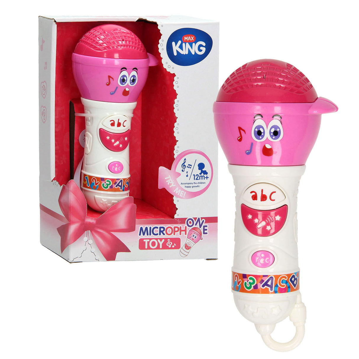 Småbørnsmikrofon Pink