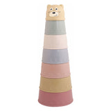 Stabelkopper pastel, 6 stk.