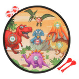 Velcro dartskive dino