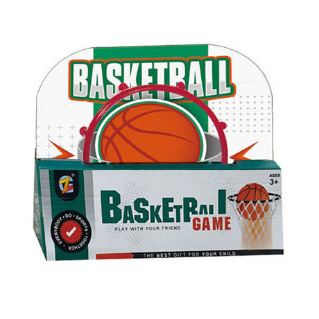 Basketballbagtavle med bold