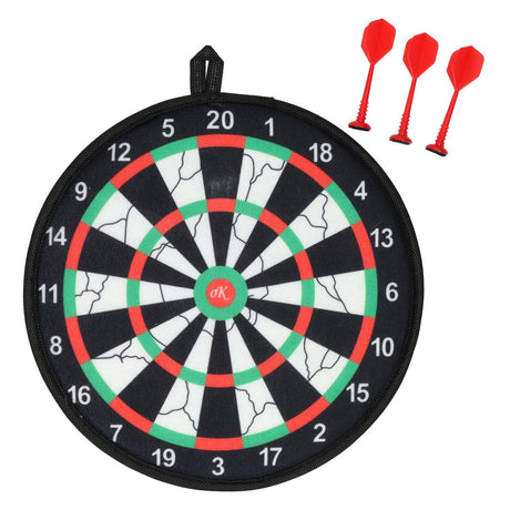 Dartboard Velcro med 3 dartpile