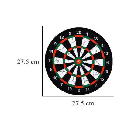 Dartboard Velcro med 3 dartpile