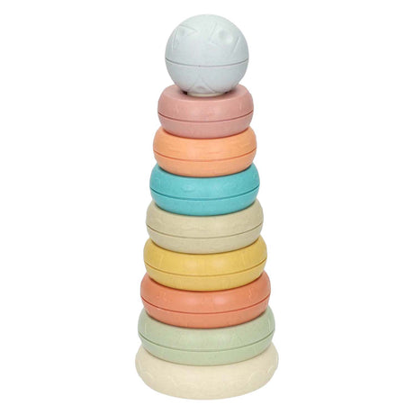 Lobbes legetøj f.eks baby stabletårn pastel