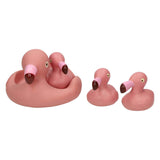 Badedyr flamingofamilie, 4 stk