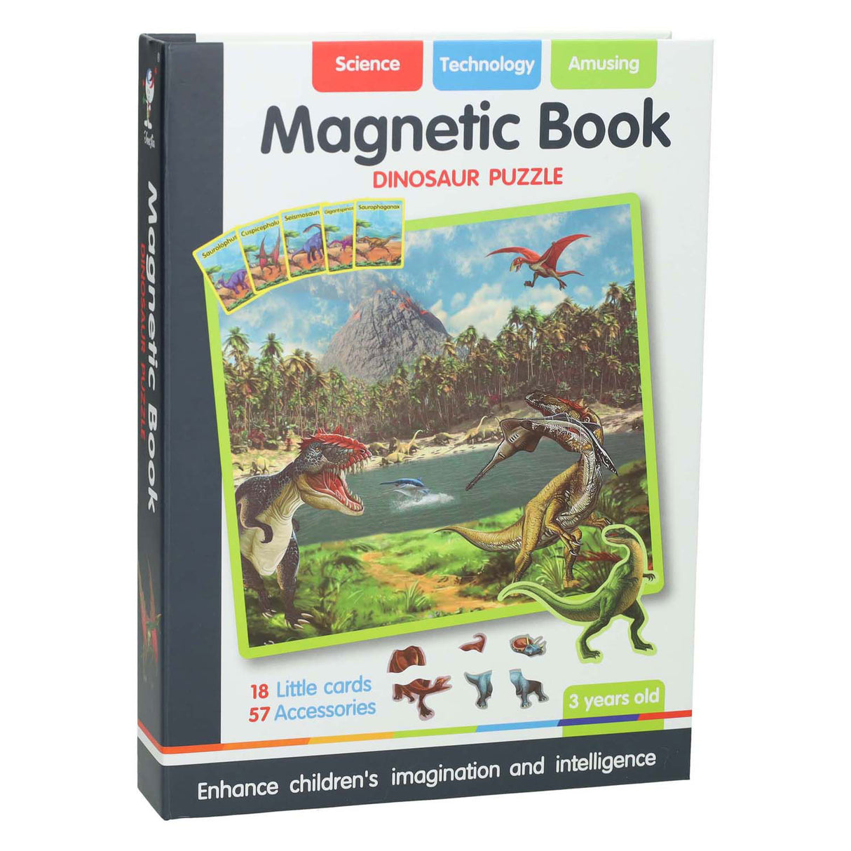 Magnetisk kuffert dino