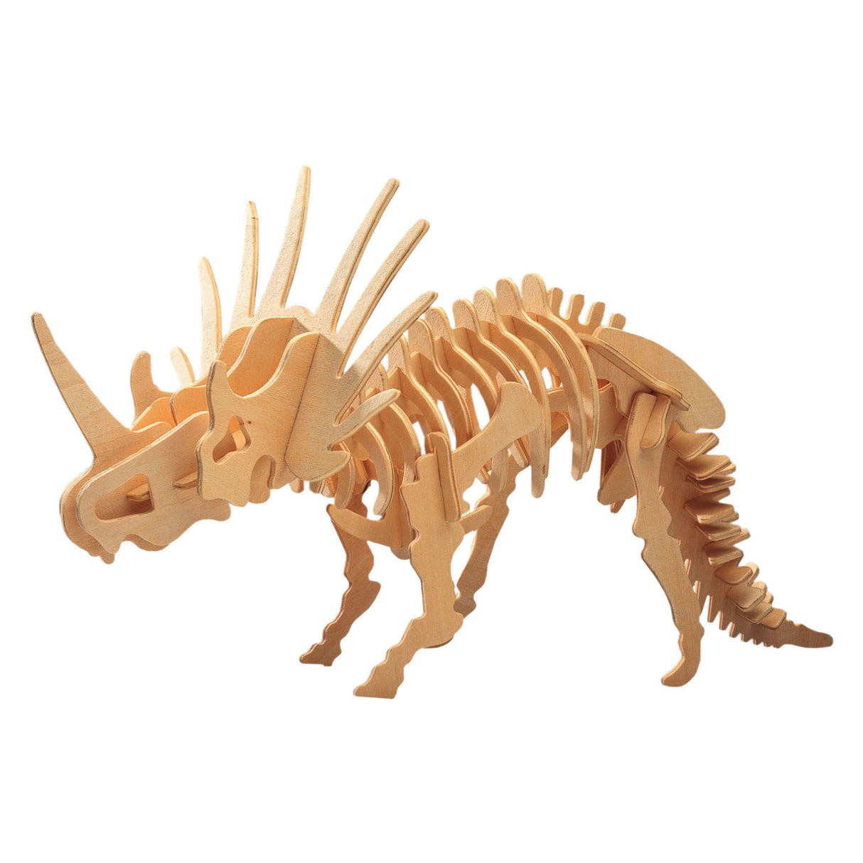 Træbyggesæt styracosaurus