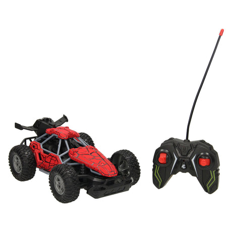 Lobbes toys bv rc bil med røg funktion - rød