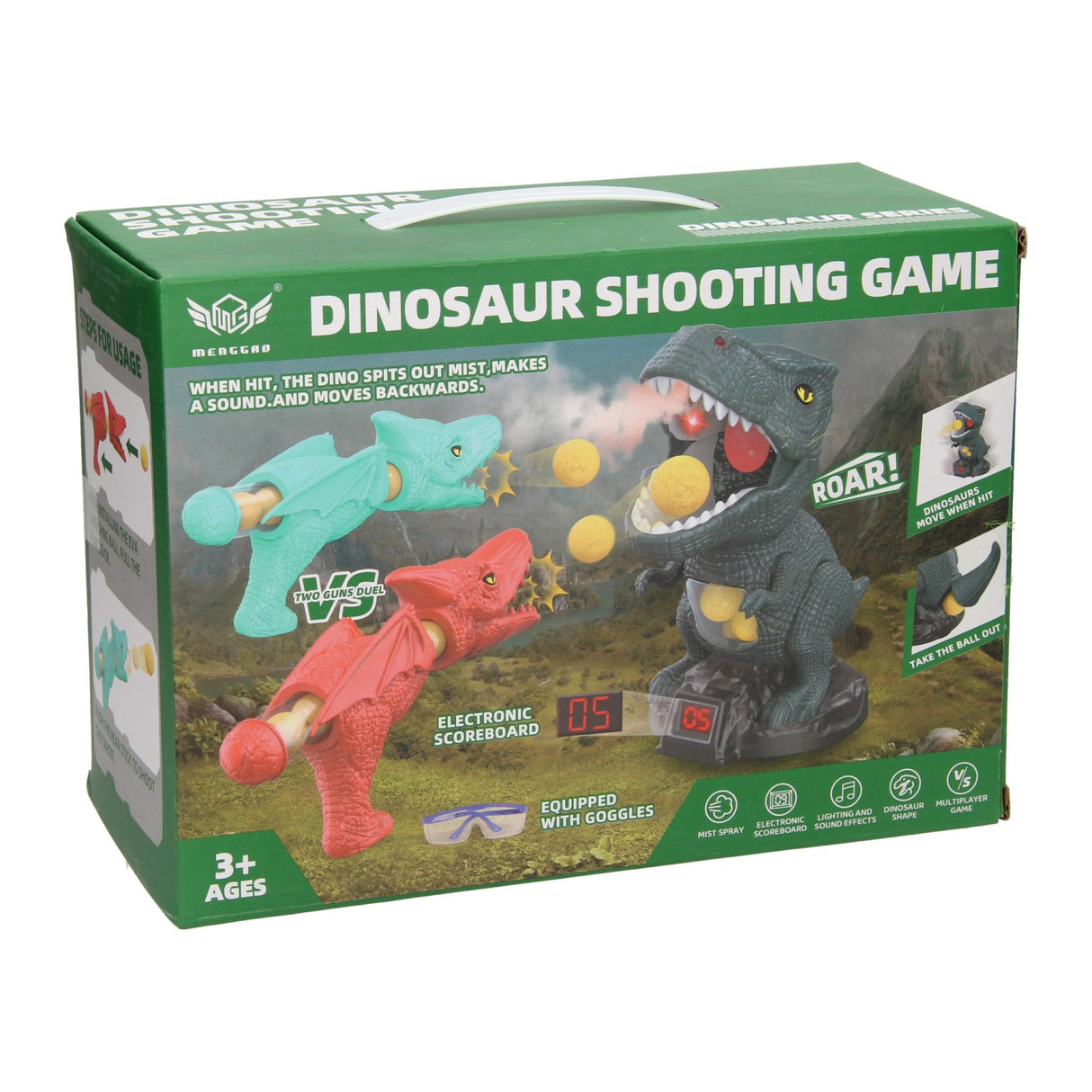 Boldskyder bevæger dino-mål