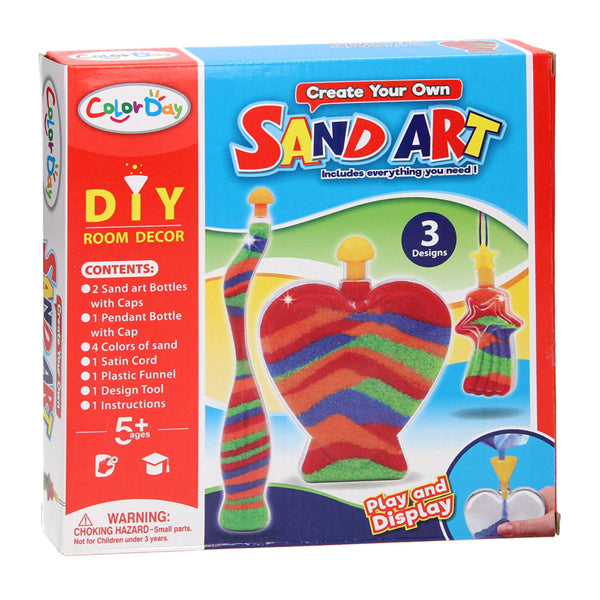 Sand kunst regnbue