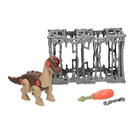 Skru dino ind i buret