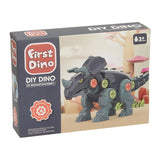 Byggeskrue dino med værktøj