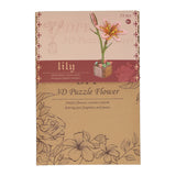 Lobbes legetøj fx Lobbes træbyggesæt lily 3D - kreativt legetøj blomster.