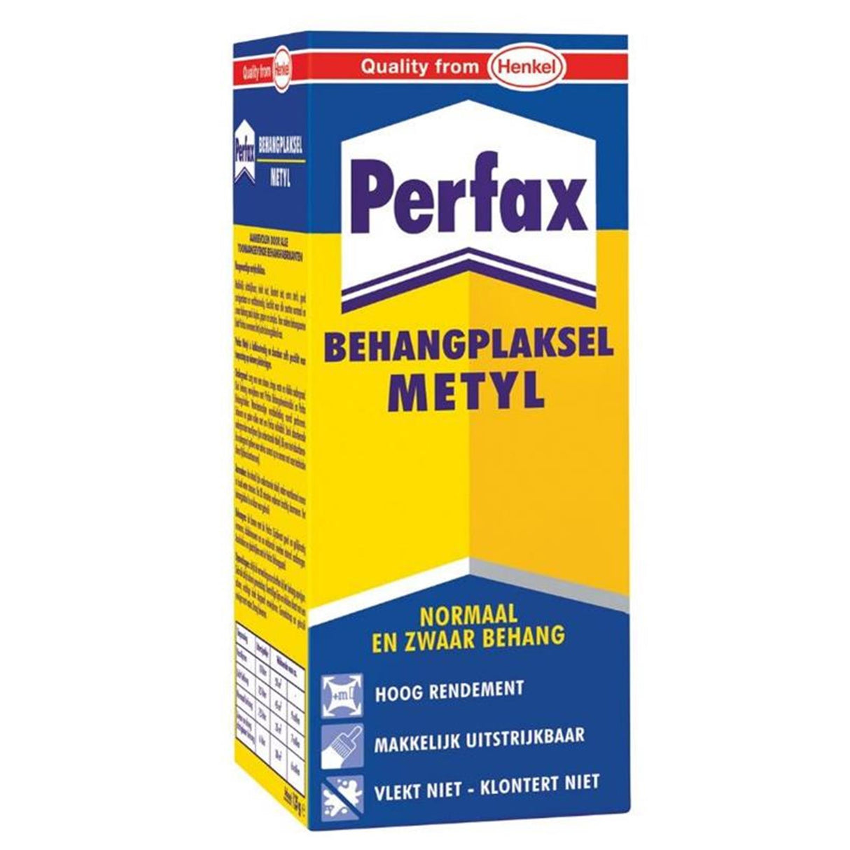 Perfax tapetklister metyl til normalt og kraftigt tapet 125gr