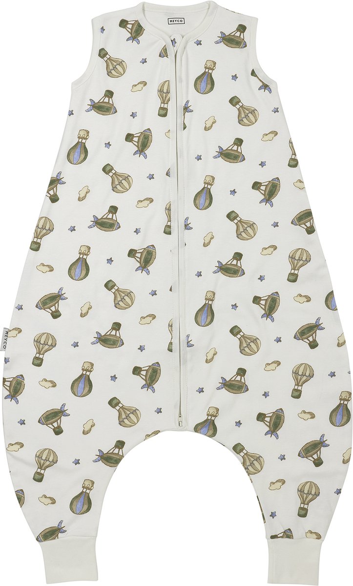 Meyco baby luftballoner baby sommer søvn overall trøje - flerfarvet - 104 cm - 0,5 tog