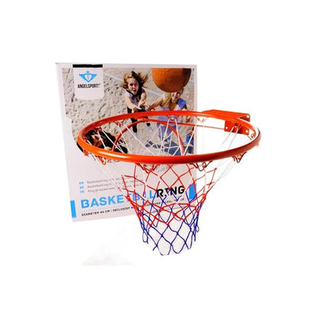 Engelhart basketball ring orange 46cm eksklusiv net