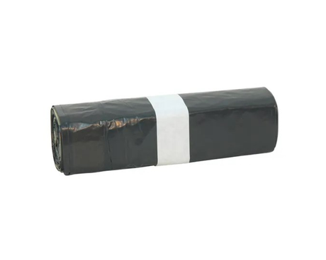 Euro products afvalzak 45 5x45cm zwart met trekband t25 (500 stuks)
