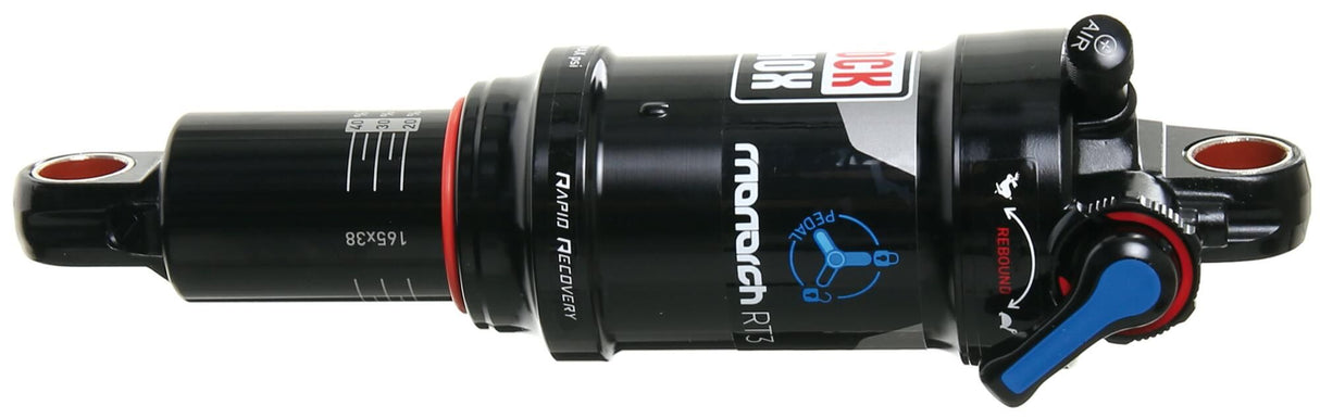 Rockshox støddæmper monarch rt3 bagstøddæmper rocksh.monarch rt3 165 x 38 mm tune mid