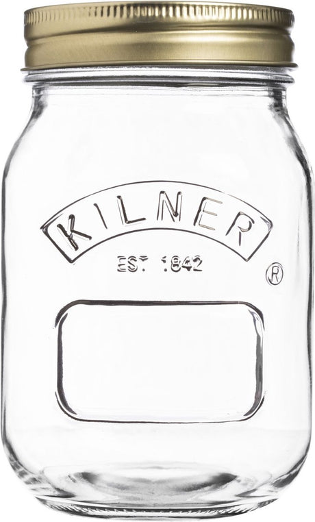 Kilner konserveringsglas med skruelåg - ø 8,5 cm 500 ml