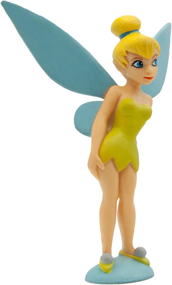 Bullyland 12393 - spillefigur og samlerfigur Tinker Bell fra Disney - ca. 8,9 cm - naturtro og rigt detaljerede - ideel som kagefigur og lille gave til børn fra 3 år.