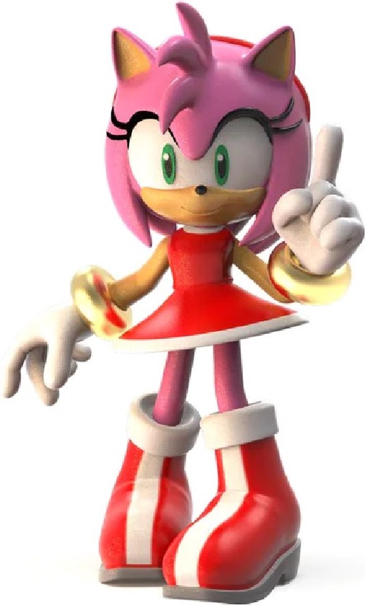 Comansi sonic the hedgehog minifigur amy 8 cm minifigur