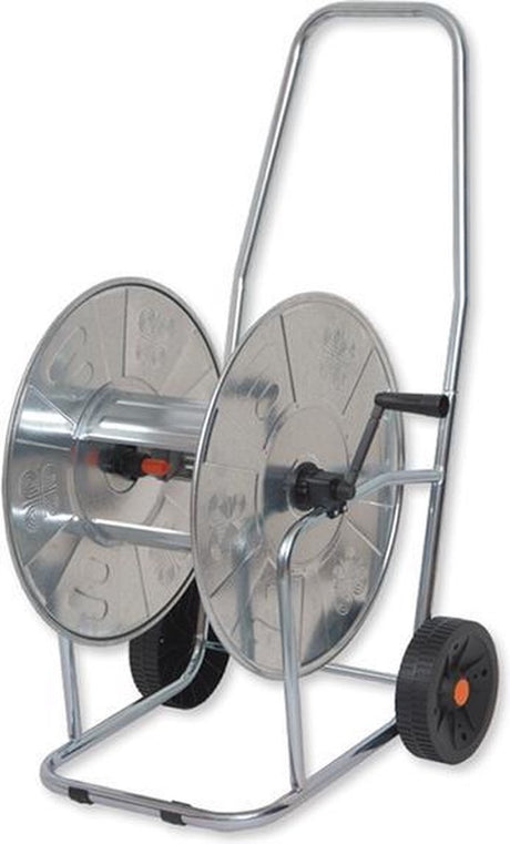 Bradas agrati solid zincato serie - haveslangevogn - metal - stål - ergonomisk håndtag