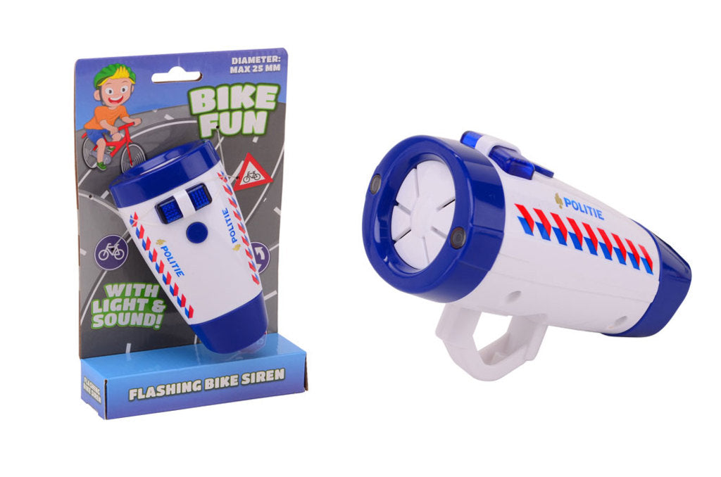 Cykel sjov Led Lamp Police med Siren