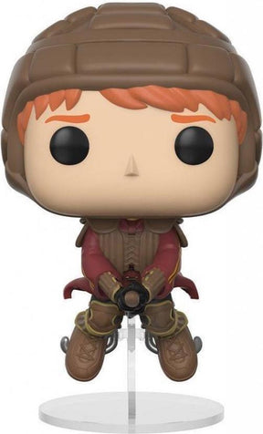 Funko: pop! harry potter ron på kost - #54 samlerfigur