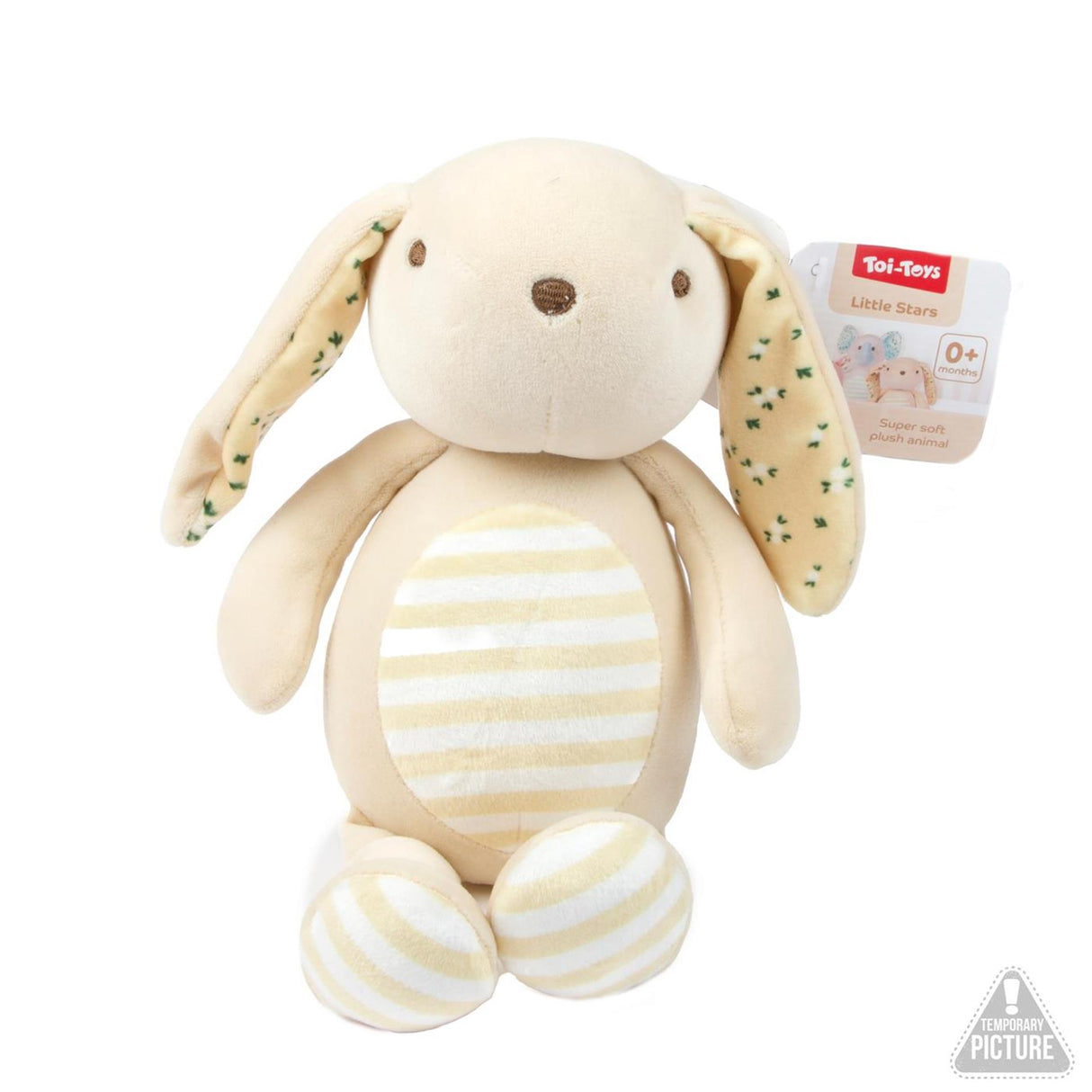 Toi-legetøj små stjerner baby plys tøjdyr -soft- 3ass