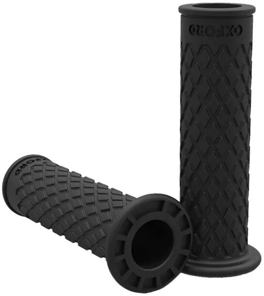 Oxford gummihåndtag retro gummigreb 22mm retrogreb sort