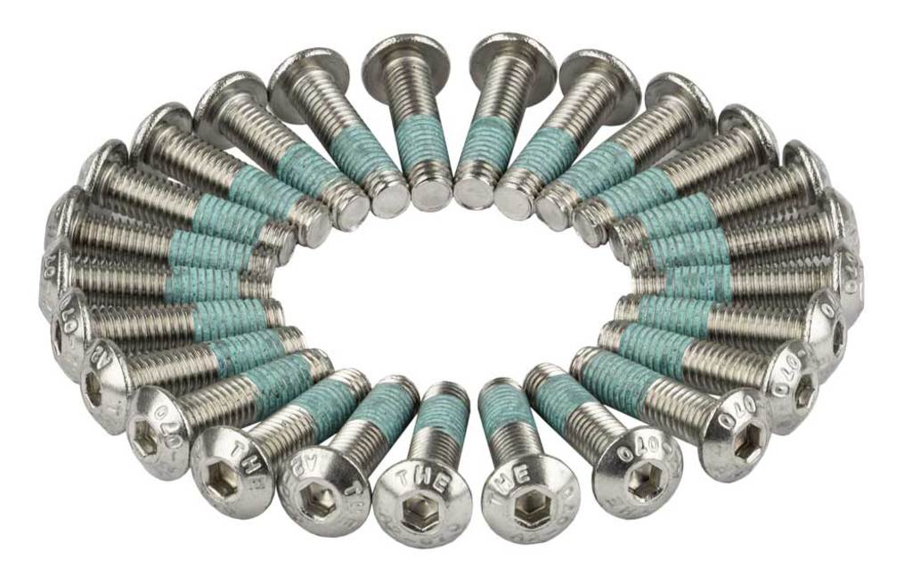 Anp bolt m5x20 sekskantet fatning rustfrit stål iso7380-1 a2-070 ds a 25