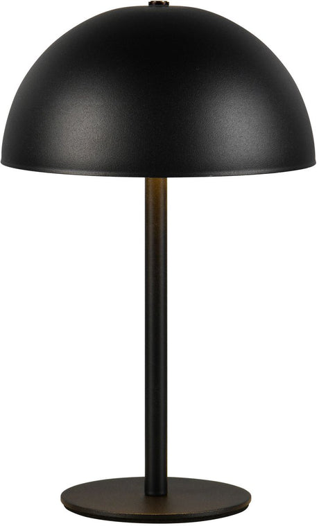 Rl live your light reality munoz - bordlampe - sort mat - inkl. 1x SMD 1,3 W - 4-trins berøring - USB-forbindelse - genopladelig - trådløs